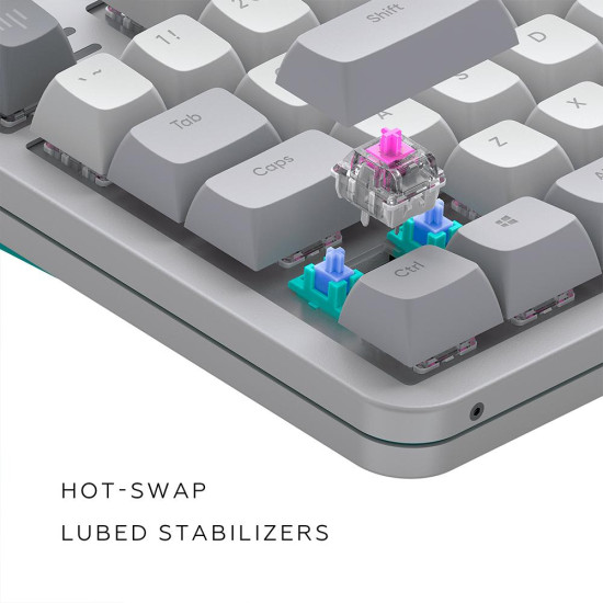 Gaming Mechanical Keyboard Dark Project ALU87 Daylight RGB