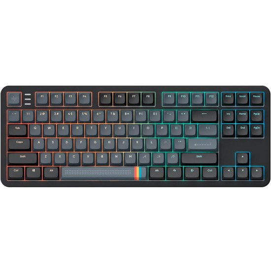 Gaming Mechanical Keyboard Dark Project ALU87A Midnight RGB