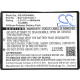 Camera Battery for  barcode scanner Honeywell EDA50   50129589-001   LiPo  3.8V 4000mAh Cameron Sino