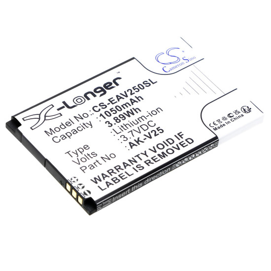 Mobile battery  EMPORIA Active Senior, EUPHORIA, Pure, V2, V50  LiIon 3,7V 1050mAh CAMERON SINO