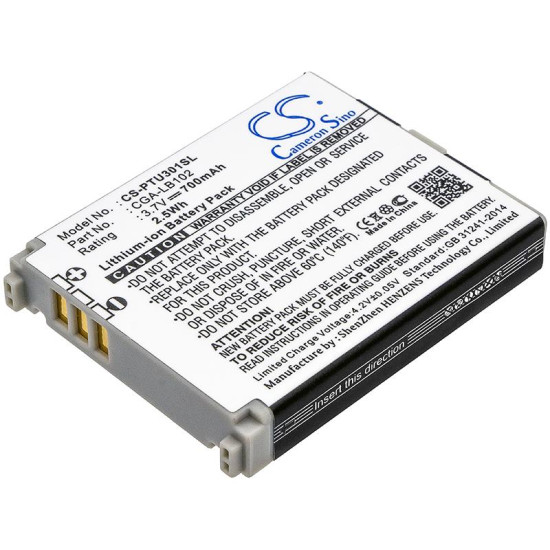 Mobile battery  PANASONIC KX-TU301, KX-TU321, KX-TU327 CGA-LB102 LiIon 3,7V 700mAh CAMERON SINO
