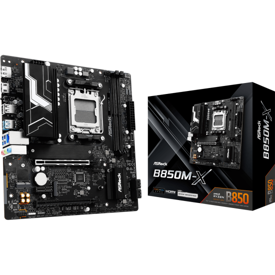Motherboard ASRock B850M-X socket AM5