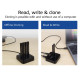 Dual SSD docking clone station, ACT M.2 NVMe/PCIe, USB-C 3.2 Gen2, 10 Gbps