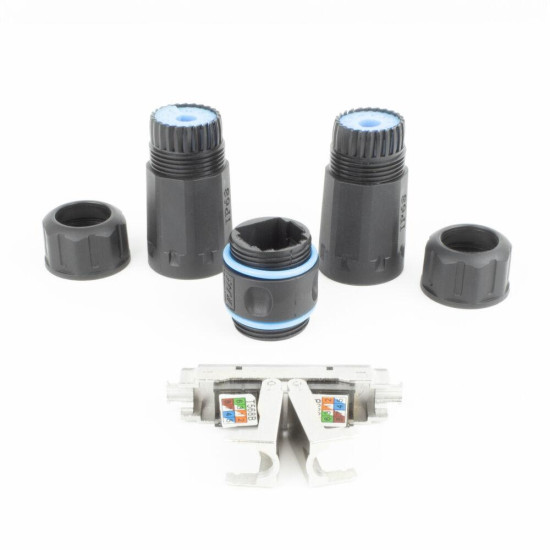 ACT Network Connector, Outdoor, CAT-6A, 1 Gbit/s