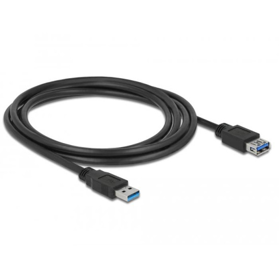 Delock Extension cable USB 3.0 Type-A male > USB 3.0 Type-A female 2.0 m black