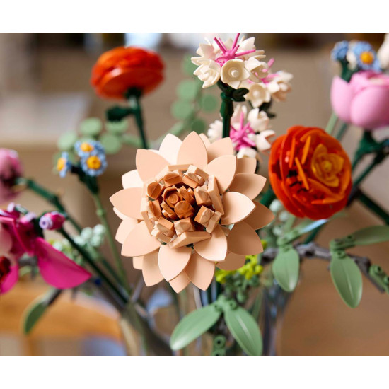 LEGO  Botanicals - Beautiful Pink Flower Bouquet , 10342