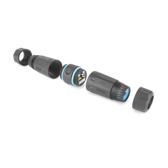 ACT Network Connector, Outdoor, CAT-6A, 1 Gbit/s