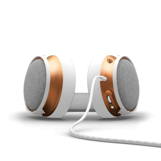 Gaming Headphones Dark Project Sono Wired - White/Gold