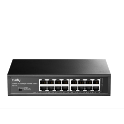 Суич Cudy FS1016, 16 портов, 10/100Mbps, Metal Switch