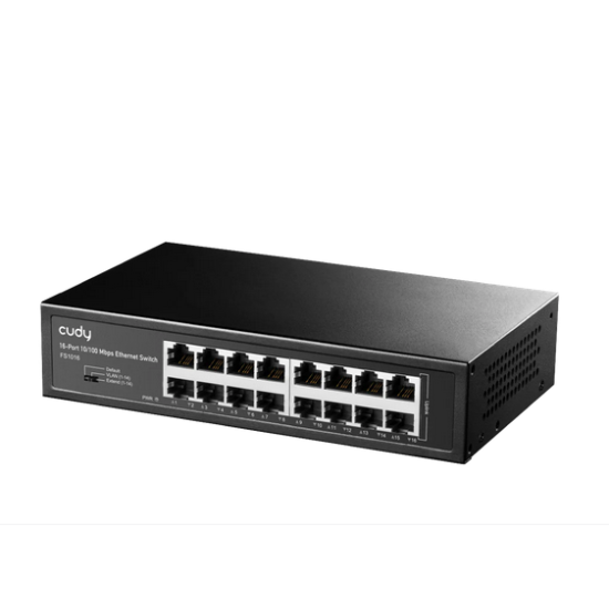Суич Cudy FS1016, 16 портов, 10/100Mbps, Metal Switch