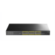Суич Cudy GS1028PS2, 24 портов, 10/100/1000, 24× GbE with 802.3at/af PoE, 2× Uplink SFP, Default/VLAN/Extend Modes , за 19