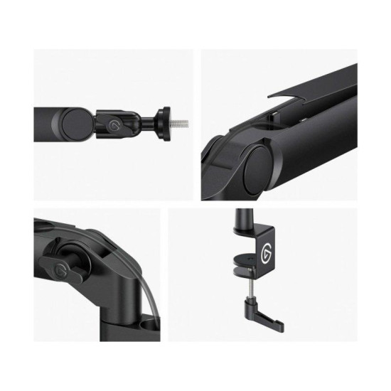 Стойка за микрофон Elgato Wave Mic Arm LP - Черно