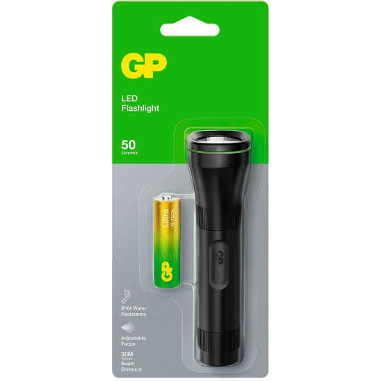 Torch  GP BATTERIES  C105B LED 50 lumens 1*AA battery