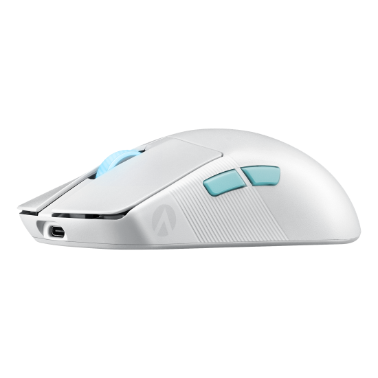 Геймърска безжична мишка ASUS ROG Harpe Ace Aim Lab Edition - White