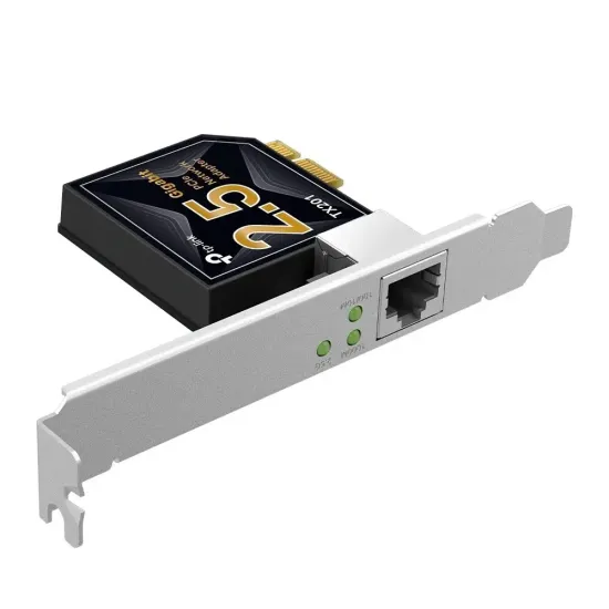 Ethernet Adapter TP-LINK TX201 PCIe 10 Mbps/ 100 Mbps/ 1 Gbps/ 2.5 Gbps