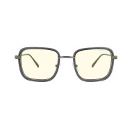Геймърски очила GUNNAR Fallout Vault 33 Gunmetal/Olive - Clear