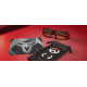 Computer glasses GUNNAR Overwatch Reaper Black Ash - Amber