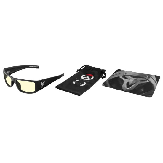 Computer glasses GUNNAR Overwatch Reaper Black Ash - Amber