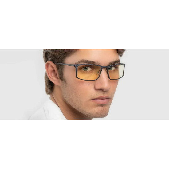 Computer glasses GUNNAR Plaid Graphite - Amber