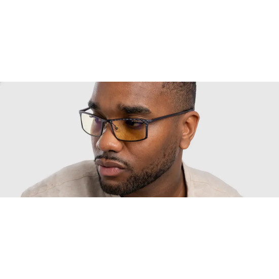 Computer glasses GUNNAR Plaid Graphite - Amber