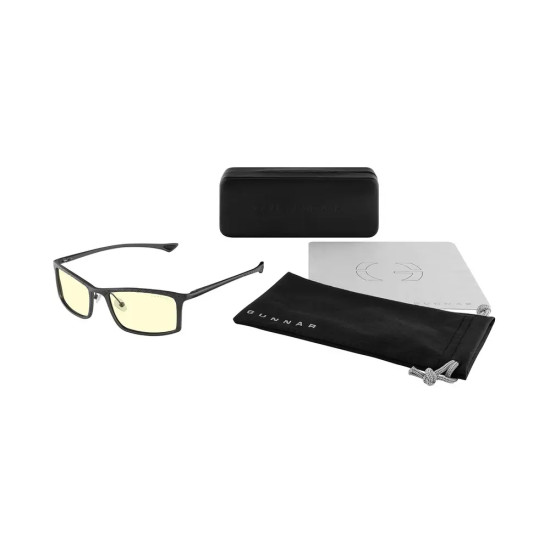 Computer glasses GUNNAR Plaid Graphite - Amber