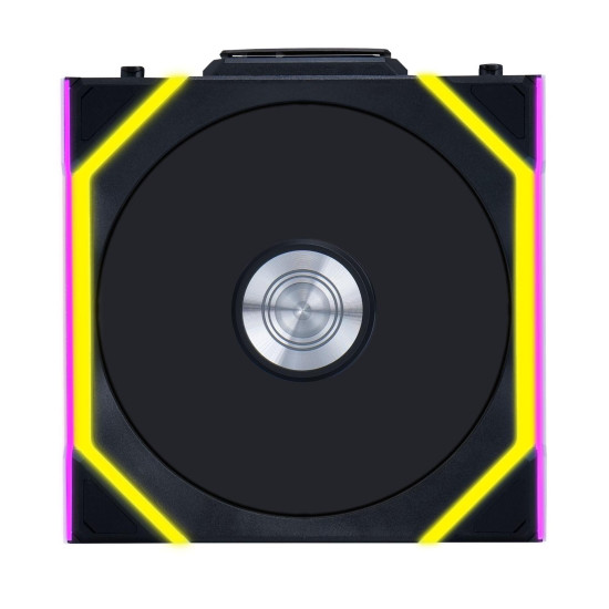 Triple Pack Lian Li UNI FAN SL Wireless ARGB PWM Reverse Blade - 120 mm Black + Controller