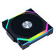 Triple Pack Lian Li UNI FAN SL Wireless ARGB PWM Reverse Blade - 120 mm Black + Controller