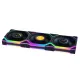 Triple Fan Pack Lian Li UNI FAN SL Wireless LCD ARGB PWM - 120 mm Black