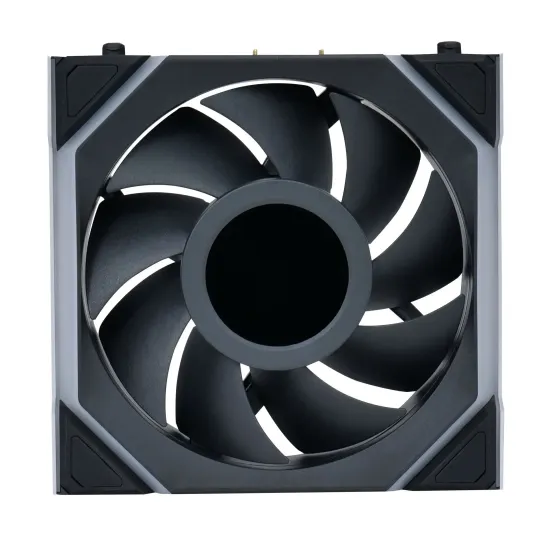 Triple Fan Pack Lian Li UNI FAN SL Wireless LCD ARGB PWM - 120 mm Black