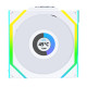 Triple Fan Pack Lian Li UNI FAN SL Wireless LCD ARGB PWM - 120 mm White