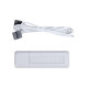 Triple Fan Pack Lian Li UNI FAN SL Wireless LCD ARGB PWM - 120 mm White