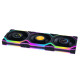 Triple Fan Pack Lian Li UNI FAN SL Wireless LCD ARGB PWM Reverse Blade - 120 mm Black