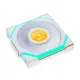 Triple Fan Pack Lian Li UNI FAN SL Wireless LCD ARGB PWM Reverse Blade - 120 mm White