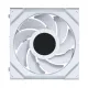 Triple Fan Pack Lian Li UNI FAN SL Wireless LCD ARGB PWM Reverse Blade - 120 mm White