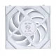 Triple Fan Pack Lian Li UNI FAN SL Wireless LCD ARGB PWM Reverse Blade - 120 mm White