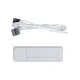 Triple Fan Pack Lian Li UNI FAN SL Wireless LCD ARGB PWM Reverse Blade - 120 mm White