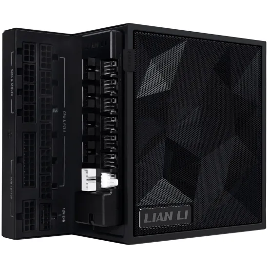 Power Supply Lian Li EDGE 1000W 80+ Gold PCIe 5.1, ATX 3.1 - Black