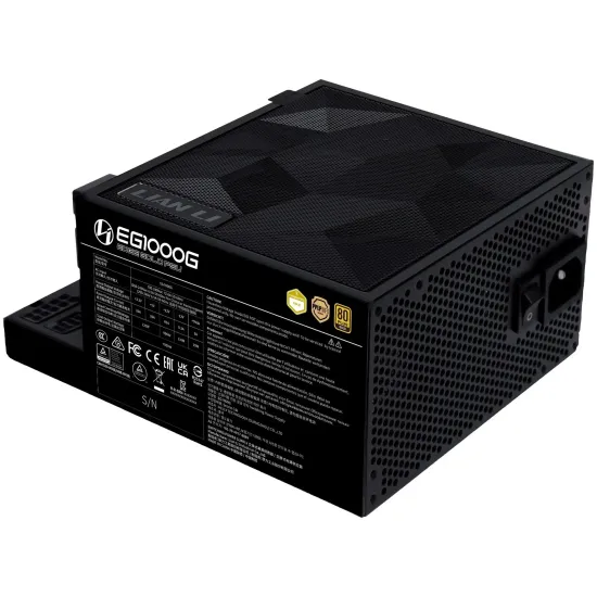 Power Supply Lian Li EDGE 1000W 80+ Gold PCIe 5.1, ATX 3.1 - Black