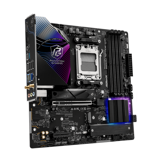 Motherboard ASRock B850M RIPTIDE WIFI7 socket AM5