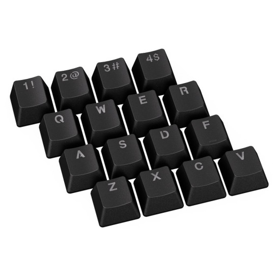 Капачки за механична клавиатура ENDORFY - 124 бр PBT - Черно