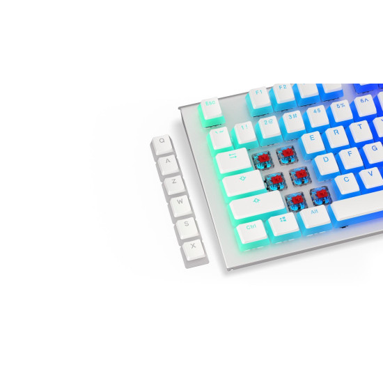 Keycaps ENDORFY - 124 pcs PBT - Onyx White