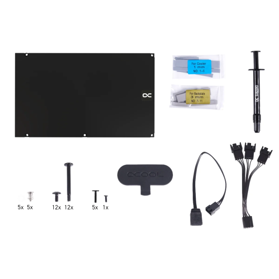 Воден блок с радиатор за видео карта Alphacool Eiswolf 2 AIO - 360mm RTX 4090 Reference with Backplate