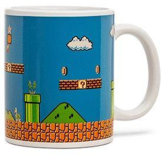 Чаша с термо ефект Paladone Super Mario - Heat Change Mug (300ml), PP2927NN