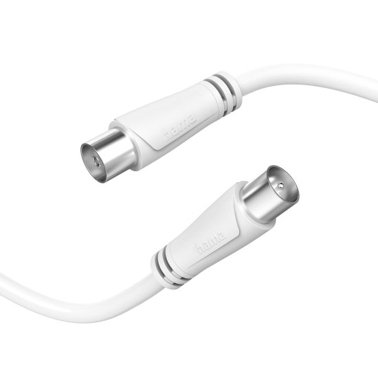 Hama Antenna Cable, Coax Plug - Coax Socket, 3 m, 90 dB