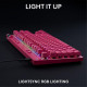 Gaming Mechanical keyboard Logitech G Pro X RAPID TKL Magenta - Tactile Switch