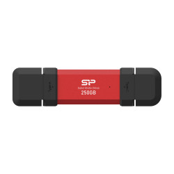 Външен SSD Silicon Power DS72 Red - 250GB
