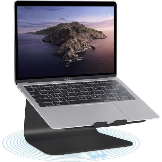 Поставка за лаптоп Rain Design mStand360 with Swivel Base - Black