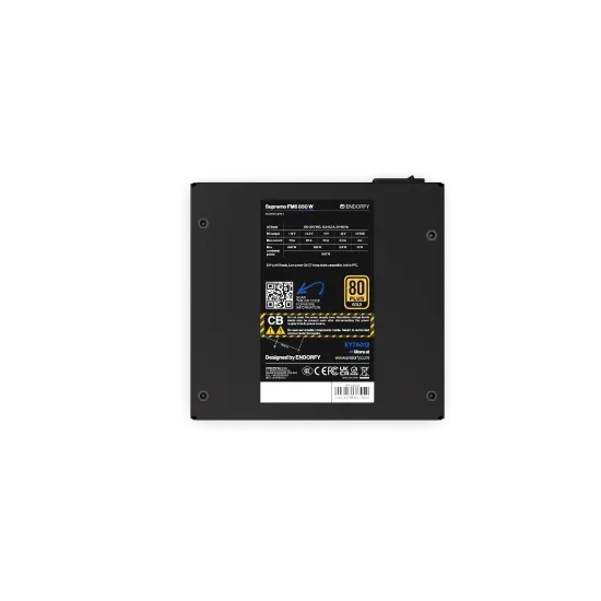 Power Supply Endorfy Supremo FM6 850W 80+ Gold, PCIe 5.1 - Fully Modular