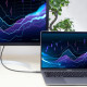 ACT Cable USB-C - USB-C, 0.8 м / USB4, 40Gbps, 240W, сертифициран USB-IF