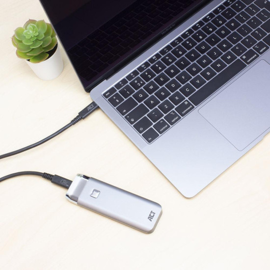 ACT Cable USB-C - USB-C, 0.8 м / USB4, 40Gbps, 240W, сертифициран USB-IF